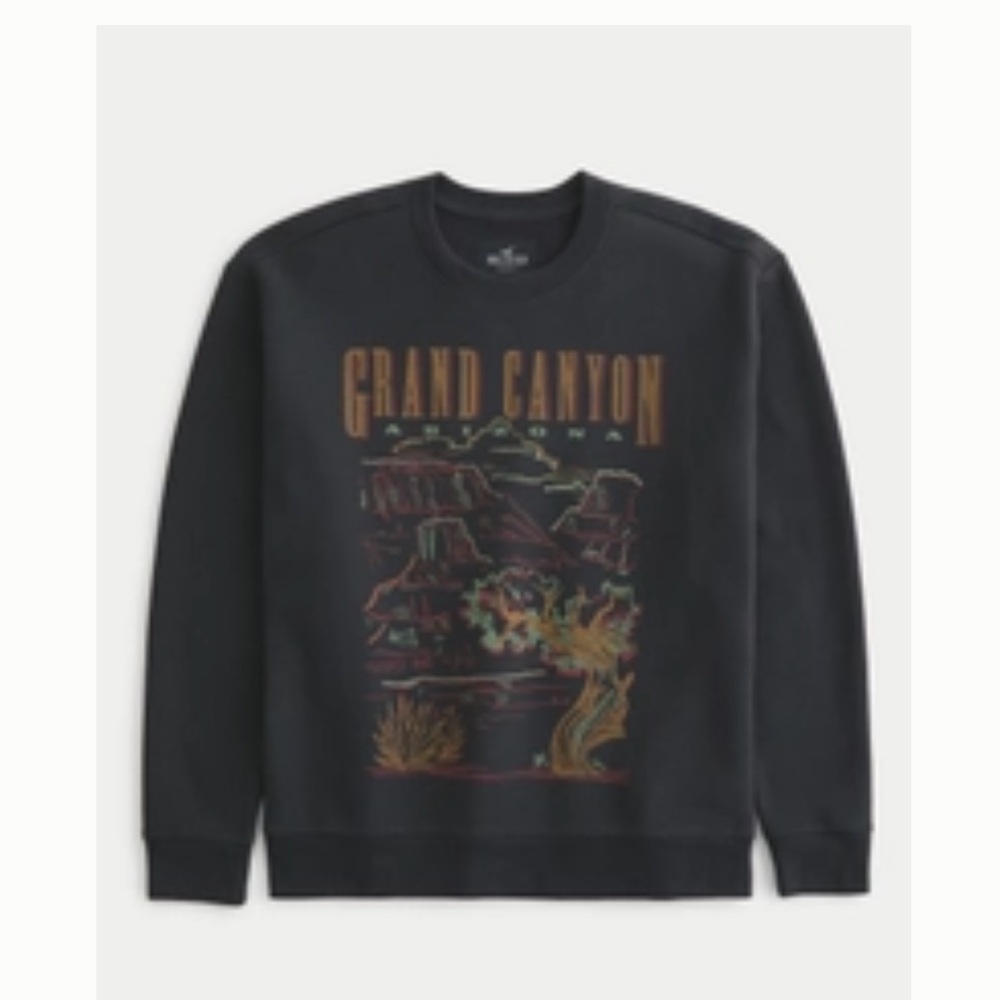 Grand Canyon Arizona Graphic Crew Sweatshirt